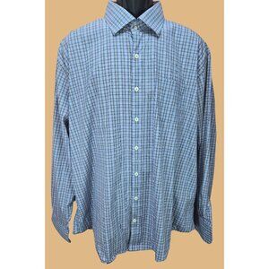 Peter Millar Mens Performance Cotton-Nylon Sports Shirt XXL